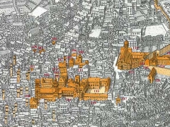 Veduta della città di Genova