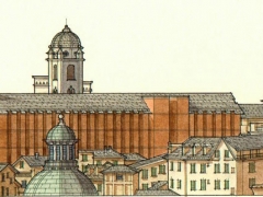 Veduta dei tetti di Genova