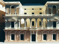 Prospetto del palazzo di Franco Lercari