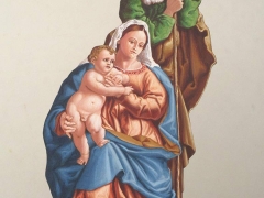 Guido Zibordi Marchesi presepe Sacra Famiglia