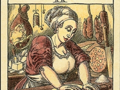 La papessa (da “I tarocchi della cucina”)