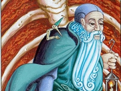 L’eremita (da “i tarocchi del mare”)